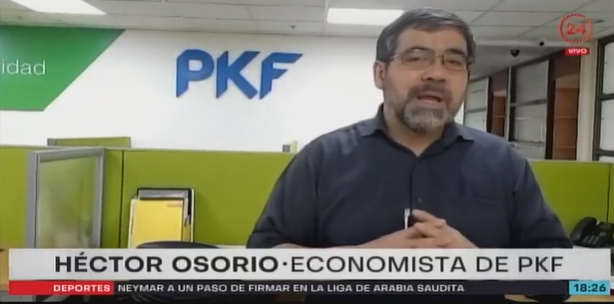 Nivel de ahorro entre los chilenos.