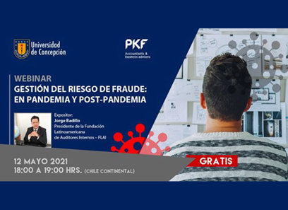 Webinars gratuitos Universidad de Concepción y PKF Chile, 12 y 19 de mayo