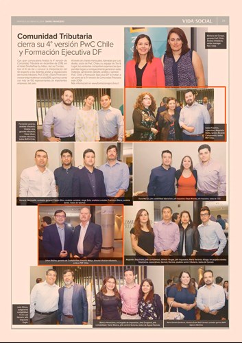 Team of Accounting and Tax Division of PKF Chile participated in the fourth version of the Tax Community.