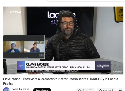 "IMACEC mayo y la Cuenta Pública 2023", entrevista a socio PKF Chile.